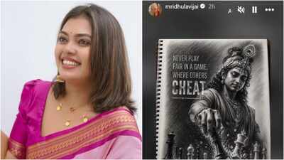 Mridhula Vijai to enter Bigg Boss Malayalam 8? Actress’ social media post hints at ‘fair game’