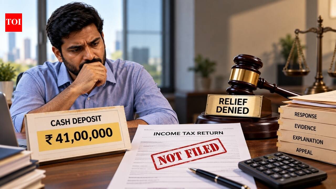 Rs 41.69 lakh cash deposit, no ITR: He said wife paid expenses; ITAT rejects plea