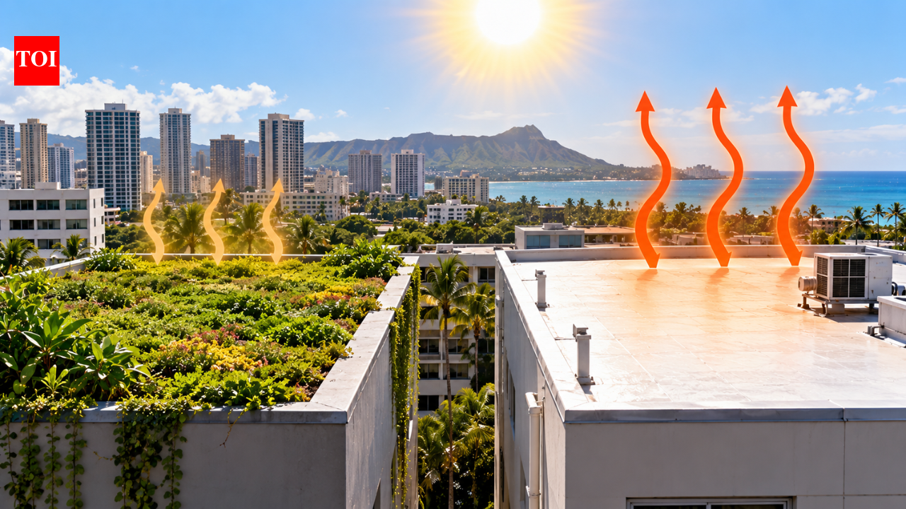 In 2018, a Hawaii study found green roofs stayed cooler than white roofs in Honolulu