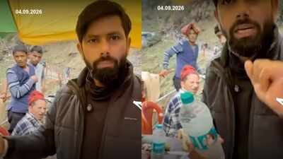 “Dilli se aaye ho na tum?” Before calling a ₹70 water bottle a loot, know what it takes to bring it to the remote mountains; Kedarnath seller explains traveller in heated exchange