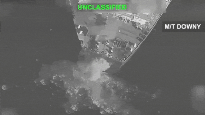 Watch: US strikes 3 Iranian oil tankers after Iran targets 2 navy warships