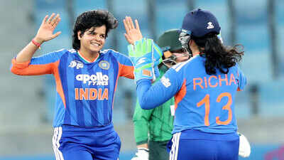 India’s spin chokehold leaves Pakistan in tatters: 55 all out is their lowest-ever T20I total