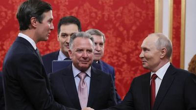 'Trump sends his best wishes': US envoys Witkoff, Kushner meet Putin in Kremlin