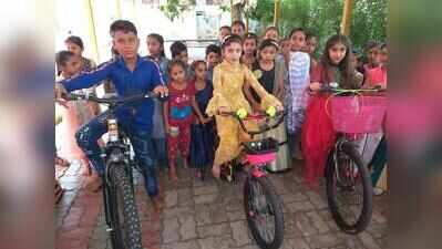Bicycle reward takes attendance from 45% to 96%