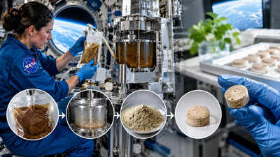 Nasa is testing a way to turn astronaut poop into a sterile, odour-free material that could be recycled