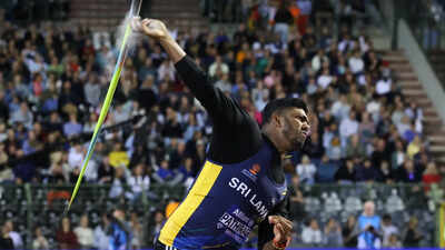 Rumesh Pathirage makes history with stunning 89.04m throw to win Diamond League Final