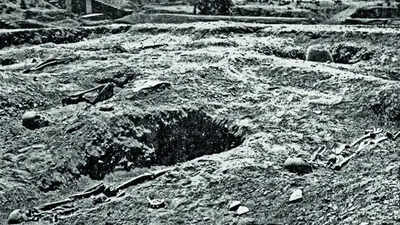 Frozen like Pompeii, Ujjain’s 42 twisted skeletons await answers