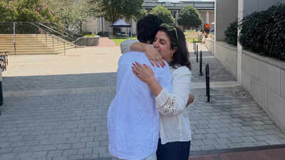 Farah Khan bids an emotional goodbye to her triplets as they head to college in three cities: 'If u thought moving ur kid to college was hard.. try doing it 3times'