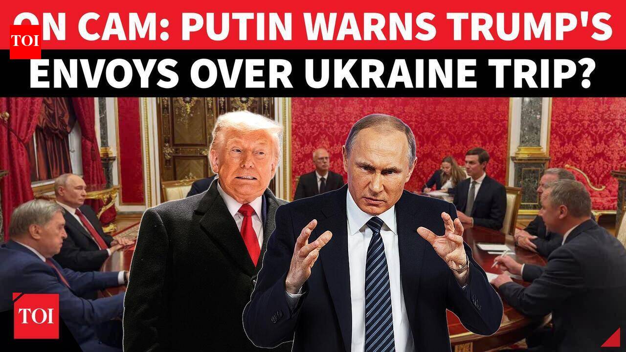 Putin's 'Ominous' Message To Trump's Envoys Over Ukraine Trip | Watch