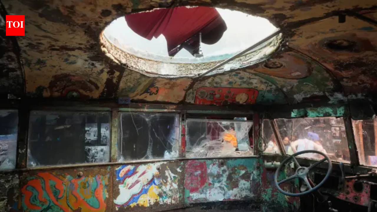 60 years on, Ken Kesey’s psychedelic Furthur bus returns to San Francisco for restoration