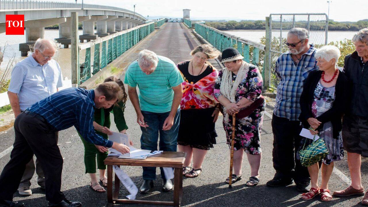 Built in 1928, this New Zealand swing bridge was nearly demolished; locals fought to save it and are now restoring it