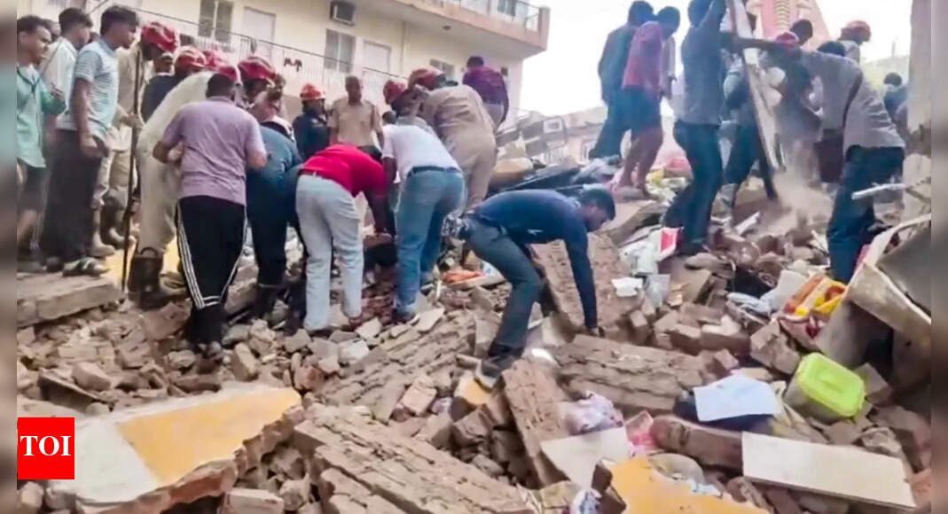 Delhi building collapse: 5 dead, 5 rescued; 'will spare no one', CM Rekha vows action - top developments