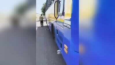 PRTC bus stolen from Ludhiana bus stand, found stripped of tyres, batteries