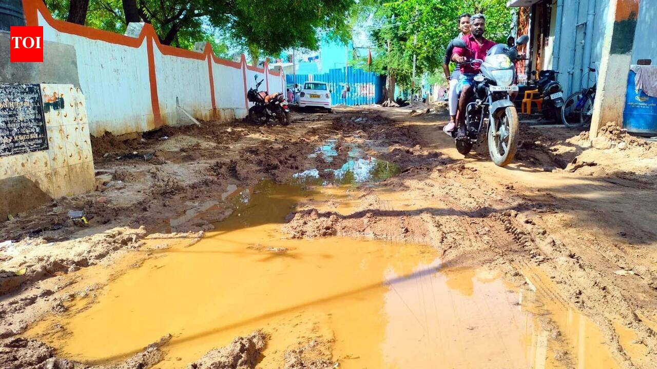Rain leaves Madurai roads muddy, waterlogged ahead of monsoon