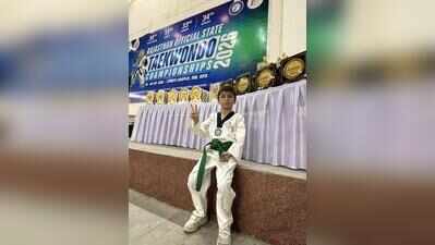Rajasthan Official State Taekwondo Championship 2026: Shaurya Maheshwari of Jaipur clinches bronze medal