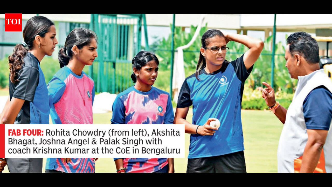 Gen Next sets the pace: Four young women fast bowlers eye India selection after 13,000