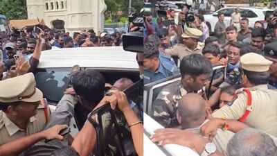 BRS leaders KT Rama Rao, Harish Rao detained after black T-shirt protest outside Telangana Assembly