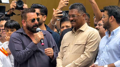 Sanjay Dutt uses Yerwada prison joke to skip speaking Marathi on stage: 'Main 6 saal jail me raha, tab bhi nahi seekh paya'