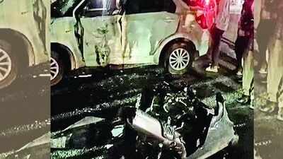 Bengaluru techie dies after speeding BMW bike hits car near Chikkasanne Gate
