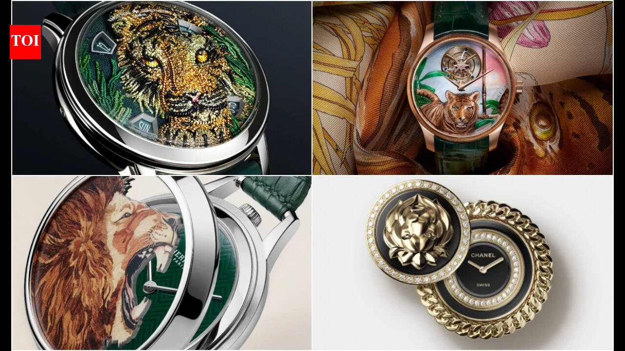 Luxury watches go wild for big cats