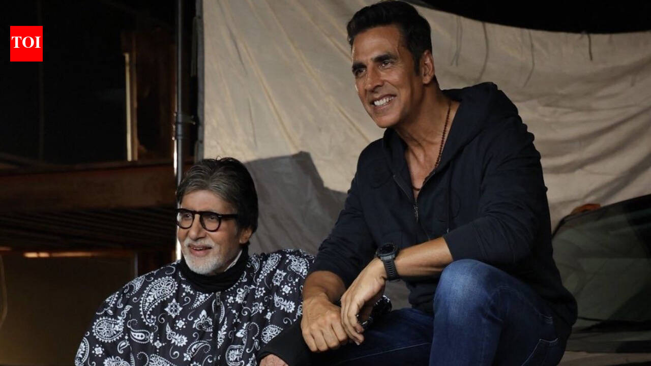 Akshay recalls hilarious incident when house help spilled water on Amitabh Bachchan