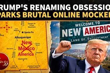 'TODDLER TANTRUM': Trump Draws FLAK With New Renaming Bid, Epstein DRAGGED Into Online ROAST