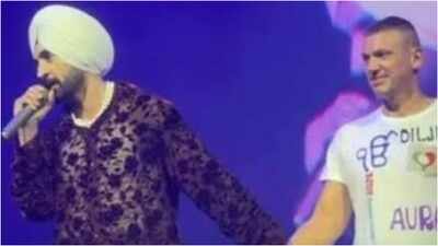 Diljit Dosanjh gently corrects fan over 'IK ONKAR' t-shirt at Milan concert; wins hearts online