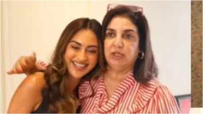 Krystle D'Souza gives house tour to Farah Khan: New York style bedroom, Rs 35,000 Sabyasachi wallpaper and more