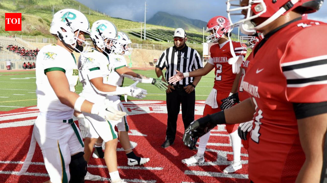 Paradise and Lahainaluna football teams unite after devastating wildfires