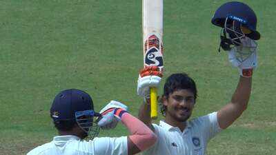Ishan Kishan's 270 lights up Duleep Trophy final; East Zone pile up 708 vs South Zone