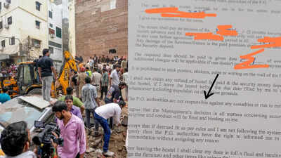 7 dead in Satya Niketan tragedy: Hostel agreement said ‘not responsible’ for casualties or risk