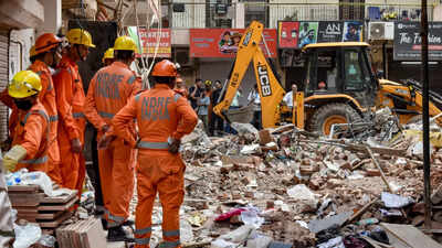 ‘It sounded like water rushing’: Student recalls seconds before Delhi building collapse