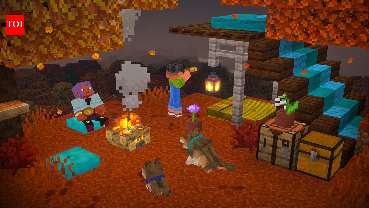 Five Wilderness Bound Features: Mojang details camping-focused update; autumn aesthetic and builds
