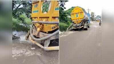 Sewage lorries turn Thangal lake into a cesspool, residents fear groundwater contamination