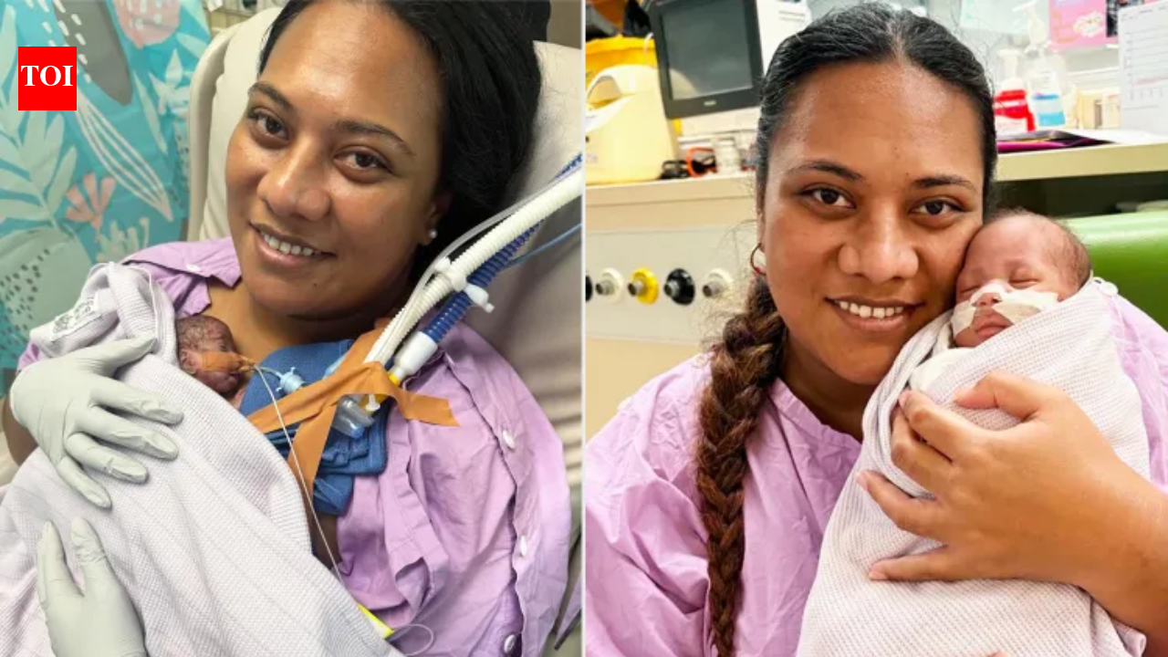 An Australian woman learned she was pregnant and could give birth ‘any day’ within 24 hours