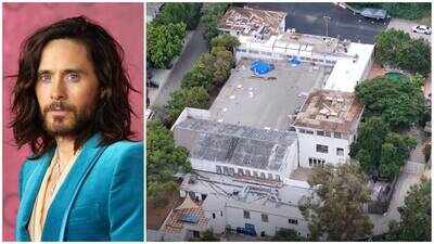 Jared Leto sells former Los Angeles Air Force compound for $12 million; 14,649-sq-ft mansion bought for $5 million in 2015 had screening rooms, film vaults and a Cold War history