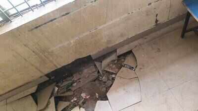 Wall cracks, floor subsidence at Gzb school building just 7 years after handover