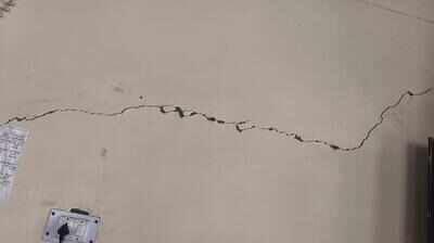 Wall cracks, floor subsidence at Gzb school building just 7 years after handover