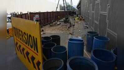 NHAI stops soil testing on service road for flyover construction near Ambience Mall in Gurgaon