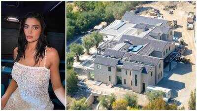 Kylie Jenner finally showcases her $15-million Hidden Hills dream home after 6 years; 5-acre estate features Italian-inspired interiors, spa, gym, sports court and rose garden