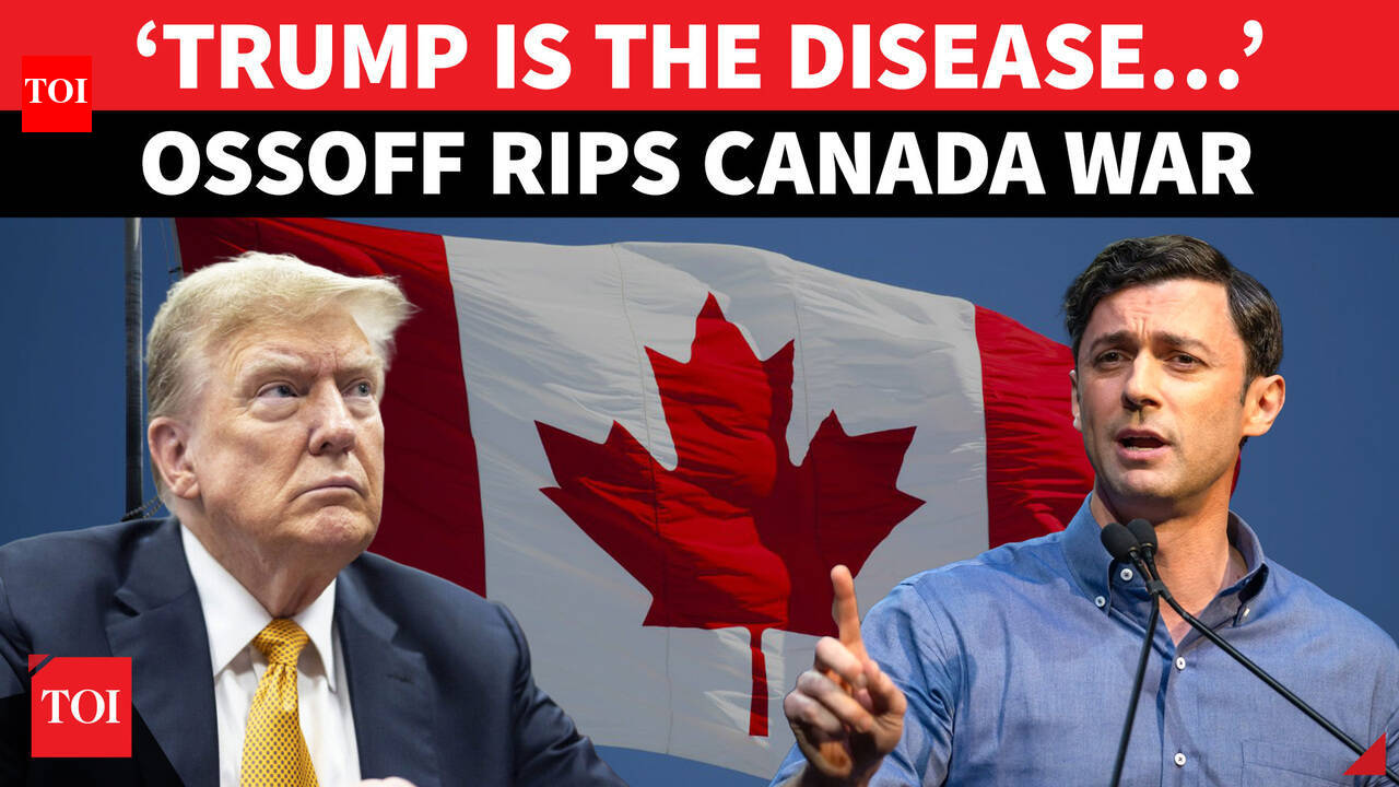 'Trump Is America's Cancer!': Jon Ossoff Exposes 'Corrupt' White House Amid Canada Tariff War