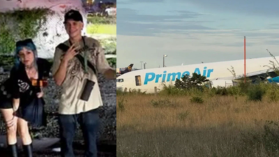 Kick streamer Binx sparks fury after taking ‘disrespectful’ photo beside Amazon plane crash that killed five in Miami