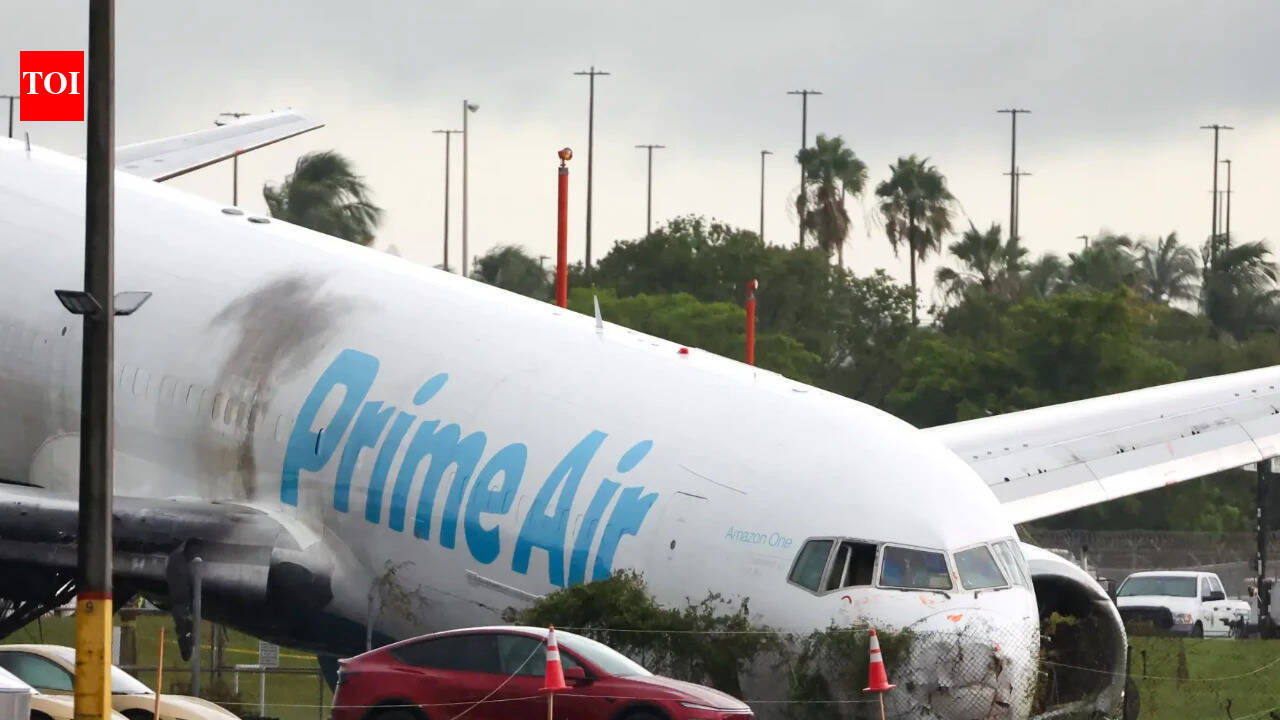 Flight recorders recovered from Amazon cargo jet that overran Miami airport runway