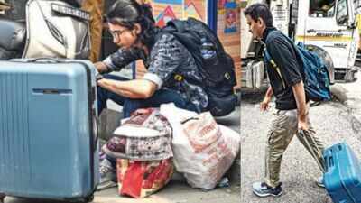 Studies can wait, classrooms at DU turn shelters for displaced students