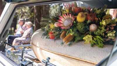 Australia’s first mushroom coffin burial: How a 70-year-old woman’s final farewell is giving back to the earth