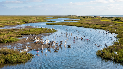 For 70 years, Texas' Bahia Grande was dry; then 2006 brought the tides back to 10,000 acres and wildlife returned in numbers