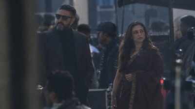 Rani Mukerji and Abhishek Bachchan REUNITE in viral pic from 'King' sets; fans say 'Hope it's not AI'- PIC