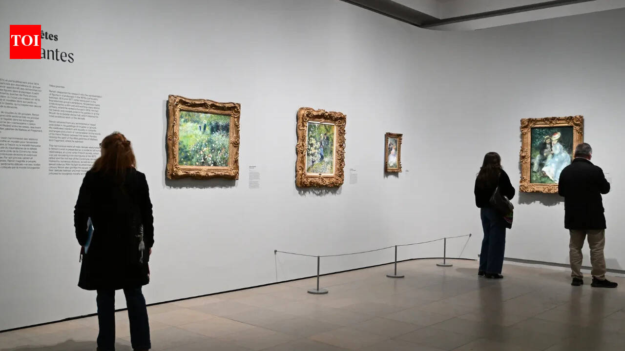 Another French museum heist: Thieves steal 4 paintings worth Rs 93 cr from Renoir museum; drop one while fleeing