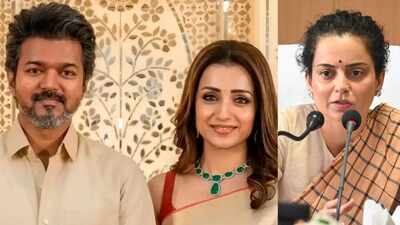 Kangana Ranaut supports Trisha Krishnan amid character assassination over link-up rumours with CM Vijay: 'It's always the woman who is targeted'