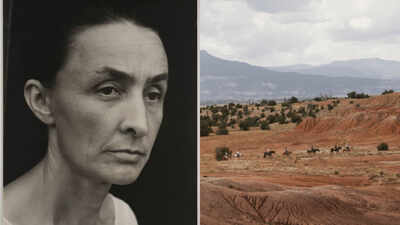 Georgia O'Keeffe bought a small Ghost Ranch home in 1940 and spent decades painting the surrounding desert; a conservation plan is now protecting 6,000 acres from development